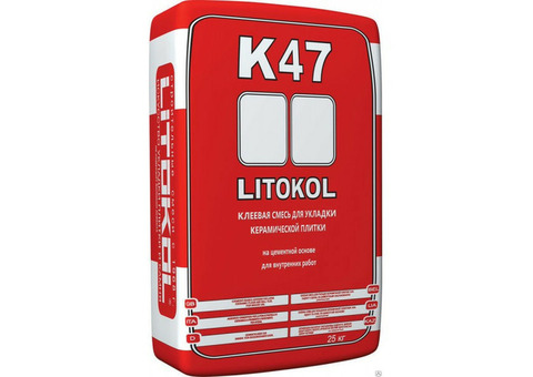 Клей для плитки Litokol Litoplus K47 25 кг