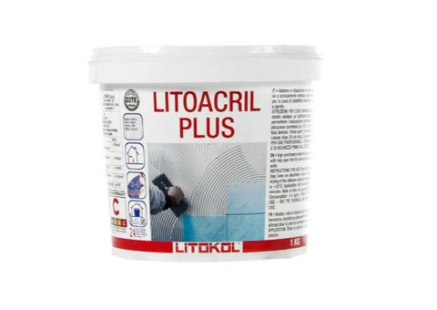 Клей для плитки готовый Litokol Litoacril Plus 1 кг