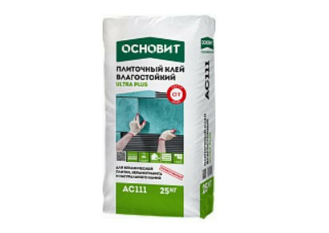 Клей для плитки Основит Мастпликс Ultra Plus АС111 Класс C1T 25 кг