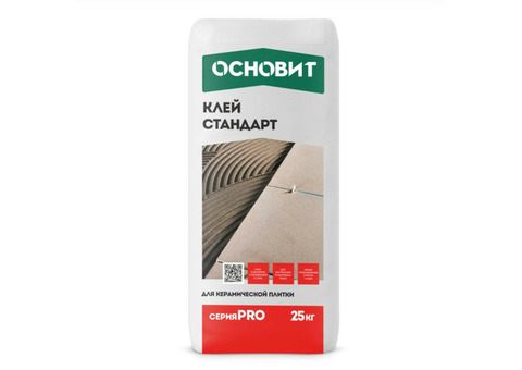 Клей для плитки Основит стандарт PRO 25 кг