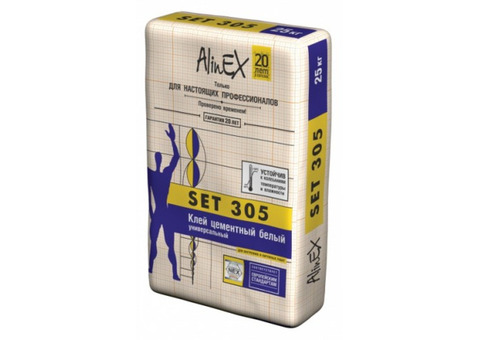 Клей плиточный AlinEX Set 305 25 кг