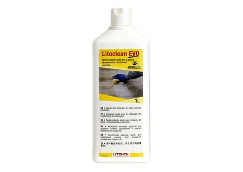 Очиститель кислотный Litokol Litoclean Evo 1 л