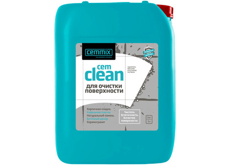 Очищающее средство Cemmix Cem Clean 5 л для высолов и остатков раствора