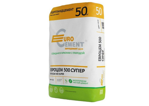 Цемент Eurocement Супер М500 50 кг