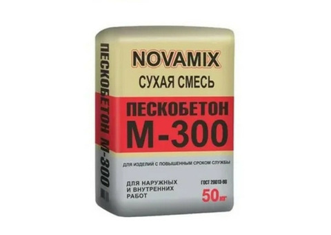 Пескобетон М-300 Novamix 50 кг