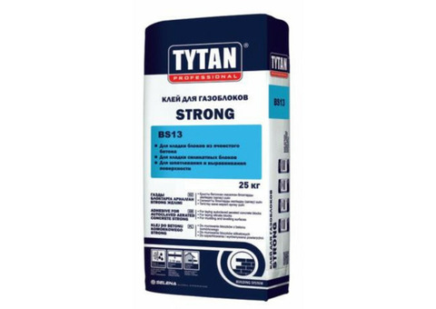 Клей для газоблоков Tytan Strong BS13 25 кг