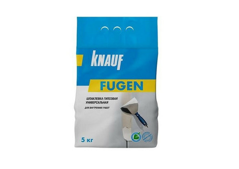 Шпатлевка гипсовая Knauf Фуген серая 5 кг