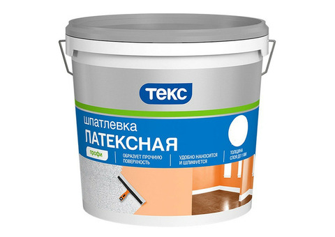 Шпатлевка латексная Текс Профи 5 кг