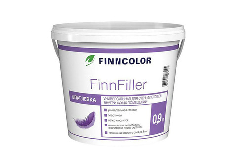 Шпатлевка финишная Tikkurila Finnfiller 0,9 л