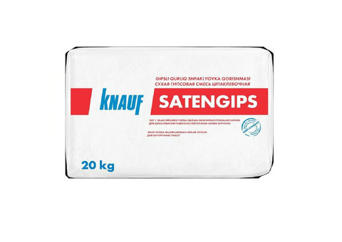 Шпаклевка гипсовая Knauf Сатенгипс 20 кг