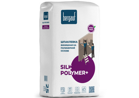 Шпаклевка полимерная Bergauf Silk Polymer+ 25 кг