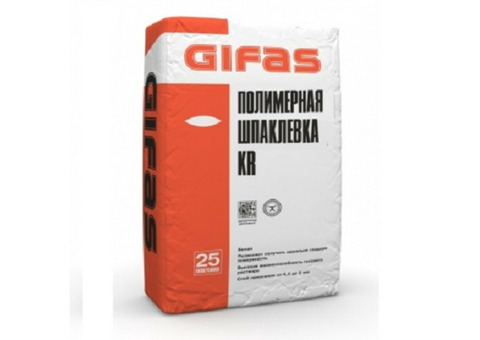 Шпаклевка полимерная GIFAS KR 25 кг