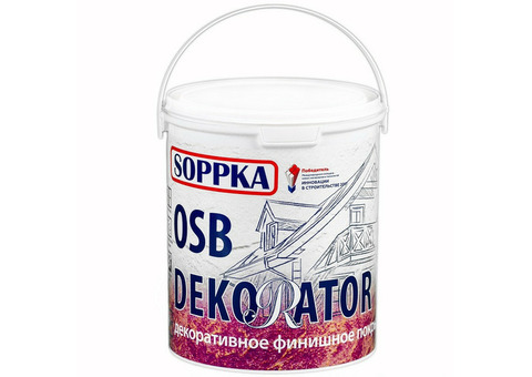 Штукатурка фасадная декоративная Soppka Dekorator 2,5 кг