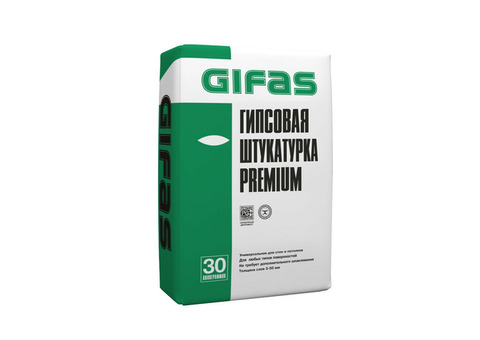 Штукатурка гипсовая Gifas Premium 30 кг