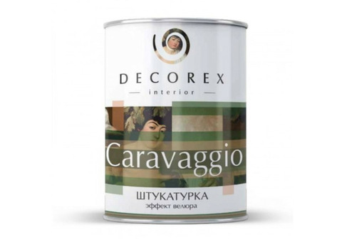 Штукатурка декоративная Decorex Caravaggio 1 кг эффект велюра