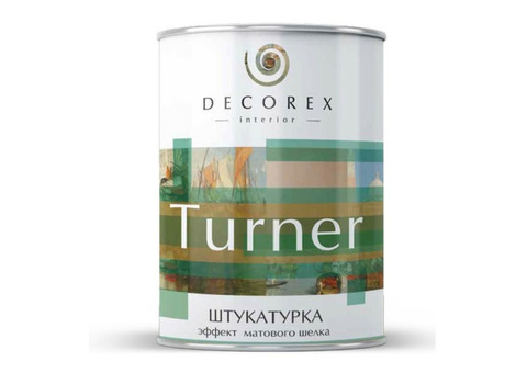 Штукатурка декоративная Decorex Turner 1 кг эффект матового шелка