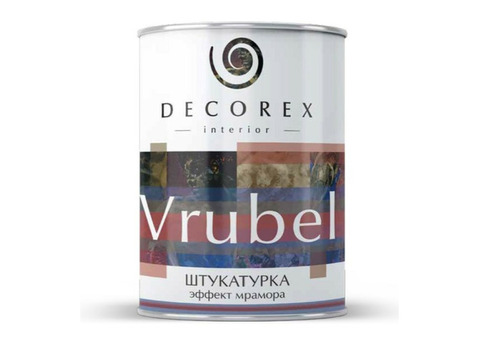 Штукатурка декоративная Decorex Vrubel 15 кг эффект мрамора