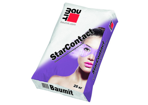 Штукатурно-клеевая смесь Baumit StarContact 25 кг