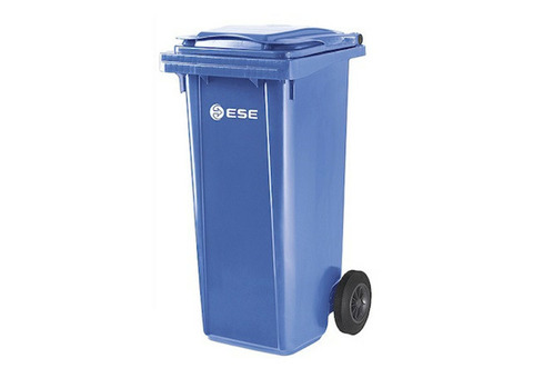 Контейнер пластиковый для мусора Ese 120 л синий