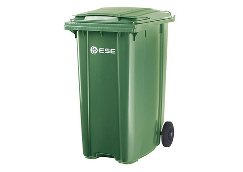 Контейнер пластиковый для мусора Ese 360 л зеленый