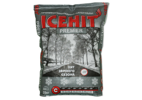 Противогололедный реагент Icehit Premier 25 кг