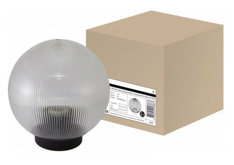 Светильник садовый TDM SQ0330-0305 НТУ 02-60-253 шар прозрачный с огранкой 250 мм