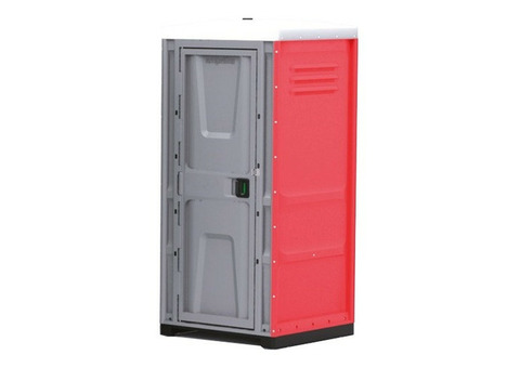 Туалетная кабина Lex Group Toypek красная собранная