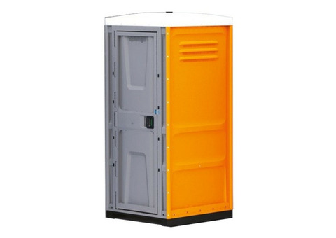 Туалетная кабина Lex Group Toypek оранжевая собранная