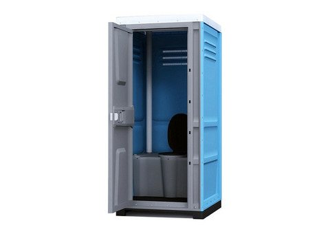 Туалетная кабина Lex Group Toypek синяя собранная