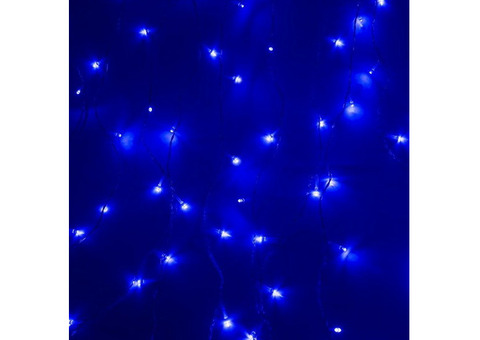 Гирлянда Neon-Night 235-025 Светодиодный дождь синий свет с динамикой 150х100 см