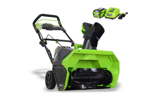 Снегоуборщик аккумуляторный Greenworks GD40SB