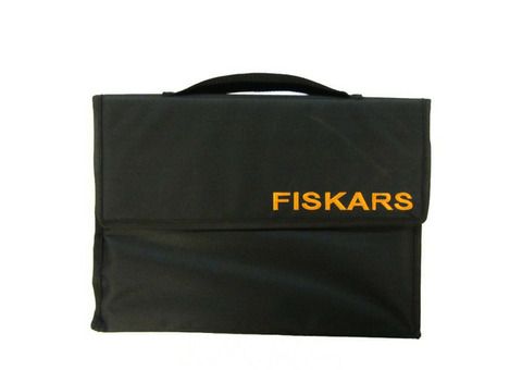 Набор Fiskars 129039 (Топор X7 + нож + пила садовая + сумка)