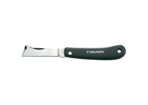 Нож садовый Fiskars 125900 плоский для прививок