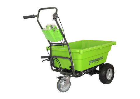 Тележка садовая самоходная Greenworks G-Max 40V G40GC без аккумулятора и зарядного устройства