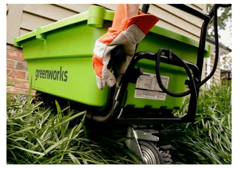 Тележка садовая самоходная Greenworks G-Max 40V G40GCK4