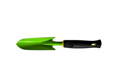 Совок FIT посадочный узкий с прорезиненной ручкой 360 мм 77021