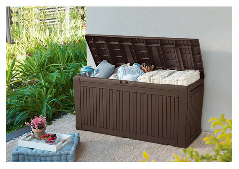 Сундук из пластика Keter Comfy Storage Box 270 л коричневый