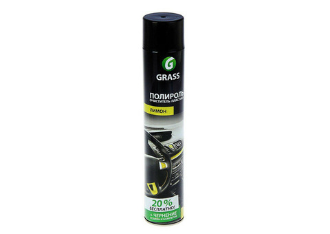 Grass Полироль-очиститель пластика Dashboard Cleaner глянцевый блеск Лимон 120107-1