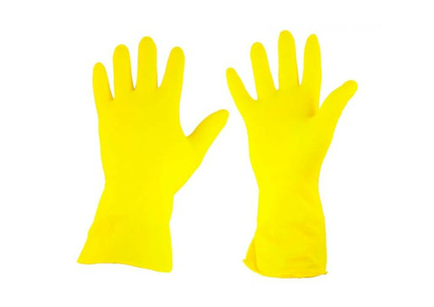 Перчатки латексные Remocolor 24-0-001 р.S желтые