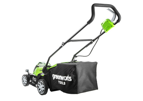 Газонокосилка аккумуляторная Greenworks G40LM35K2