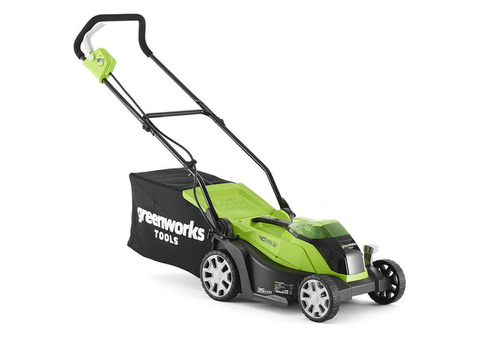 Газонокосилка аккумуляторная Greenworks G40LM35K2