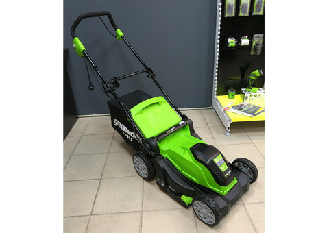 Газонокосилка электрическая Greenworks GLM1240