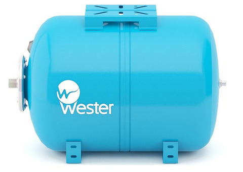 Wester WAO, 24 л гидроаккумулятор горизонтальный