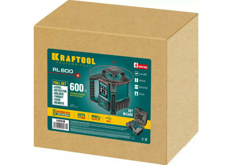 Нивелир лазерный Kraftool Professional RL600 34600_z01