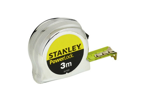 Рулетка измерительная Stanley Micro Powerlock Blade Armor 0-33-522 3 м х 19 мм