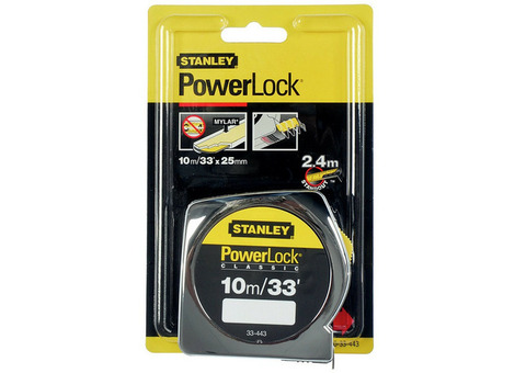 Рулетка измерительная Stanley Powerlock 0-33-443 10 м х 25 мм