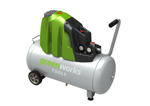 Компрессор электрический Greenworks GAC50L 1500W