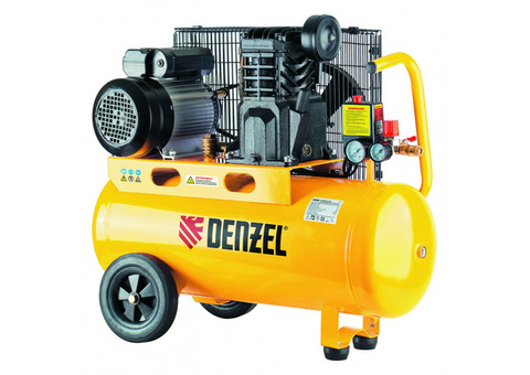 Компрессор масляный ременный Denzel 58094 Х-Pro PC 2/50-400 2,3 кВт