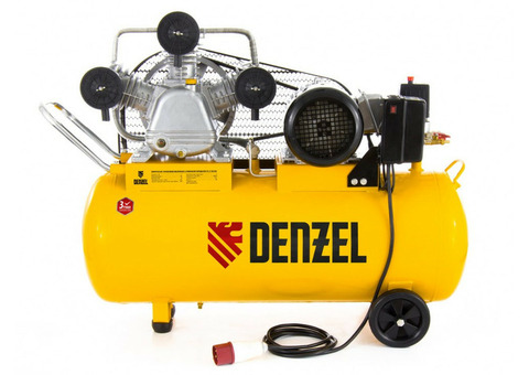 Компрессор масляный ременный Denzel 58098 PC 3/100-504 3 кВт