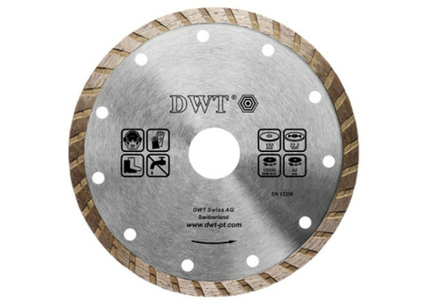 Диск алмазный отрезной DWT DP-TU115 115х22,2 мм